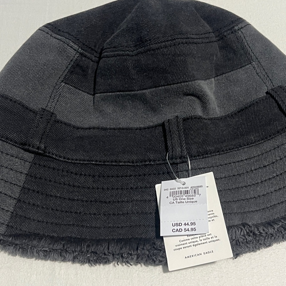 American Eagle Outfitters Gray Bucket Hat